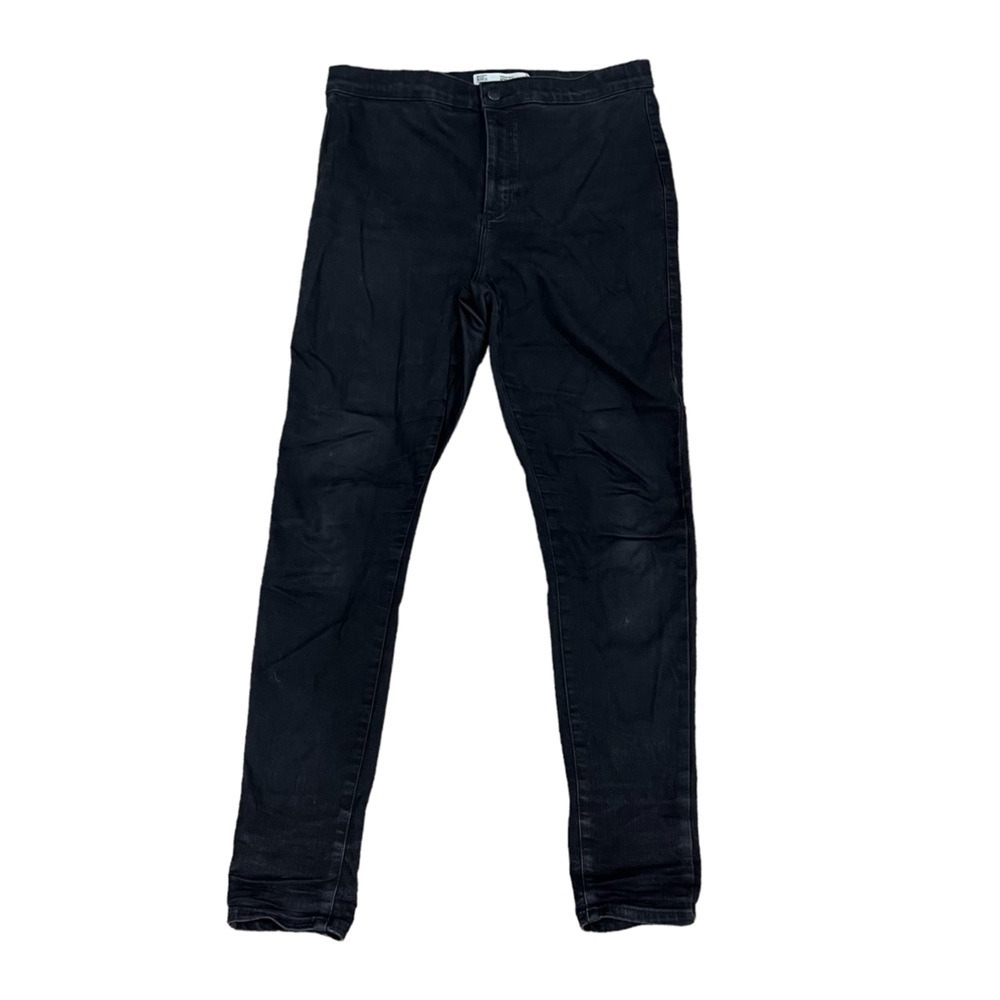Topshop Moto Black Joni Skinny Jeans Size 34 Women’s